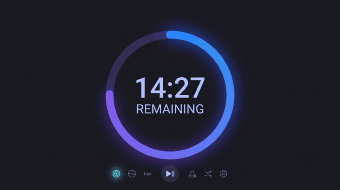 Visual Timer — TimeBlind preview